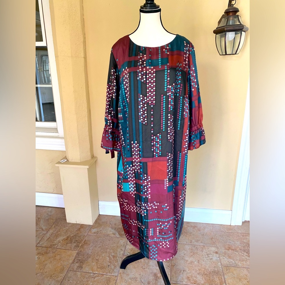 Colorful maxi dress
